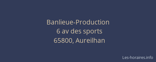 Banlieue-Production