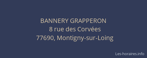 BANNERY GRAPPERON
