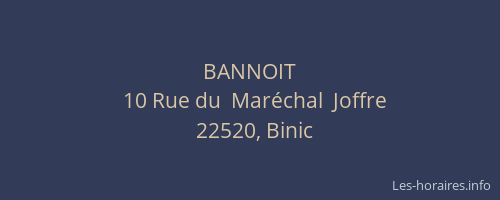 BANNOIT