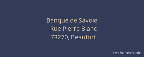 Banque de Savoie