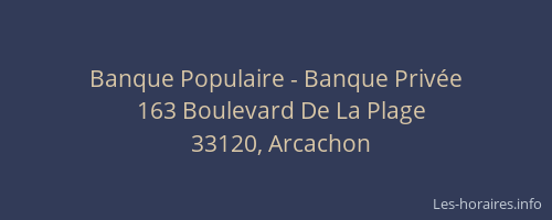 Banque Populaire - Banque Priv&eacute;e