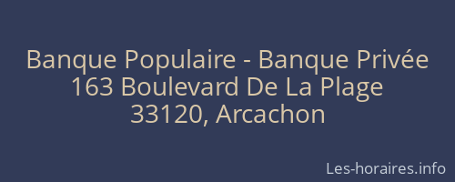 Banque Populaire - Banque Privée