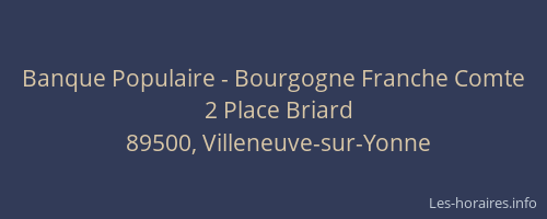 Banque Populaire - Bourgogne Franche Comte