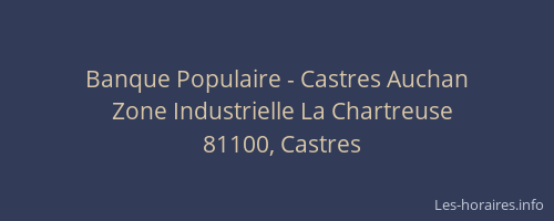 Banque Populaire - Castres Auchan