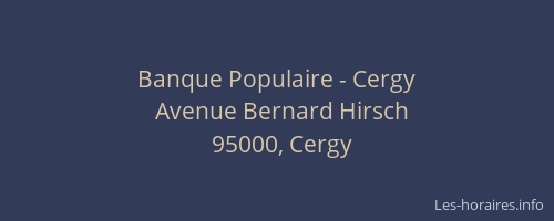 Banque Populaire - Cergy