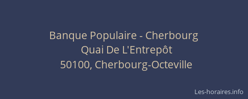 Banque Populaire - Cherbourg