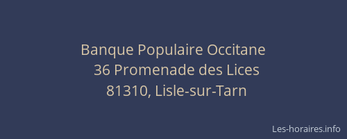 Banque Populaire Occitane