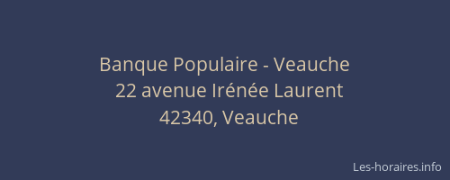 Banque Populaire - Veauche