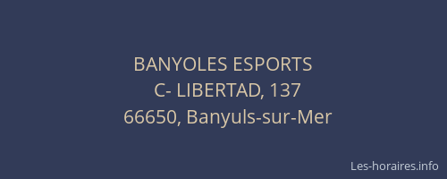 BANYOLES ESPORTS