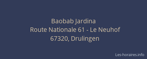 Baobab Jardina