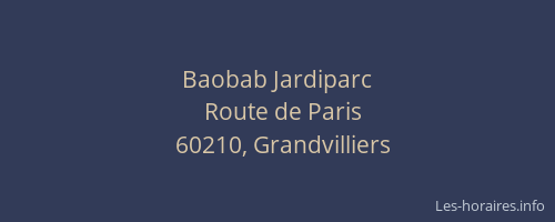 Baobab Jardiparc