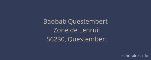 Baobab Questembert