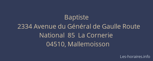 Baptiste
