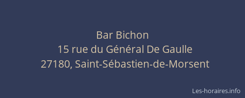 Bar Bichon