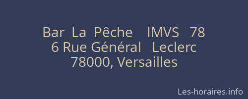 Bar  La  Pêche    IMVS   78