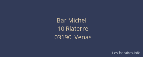 Bar Michel