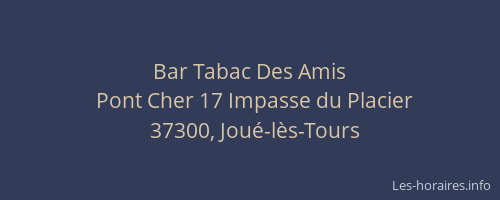 Bar Tabac Des Amis