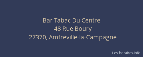 Bar Tabac Du Centre