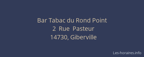 Bar Tabac du Rond Point