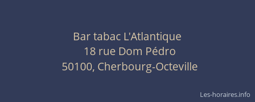 Bar tabac L'Atlantique