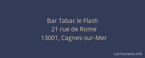 Bar Tabac le Flash