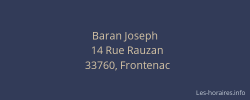 Baran Joseph