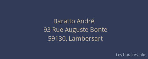 Baratto André