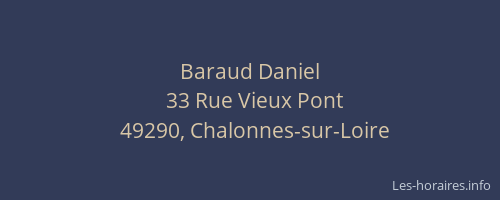 Baraud Daniel