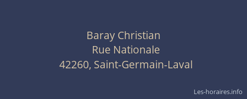 Baray Christian