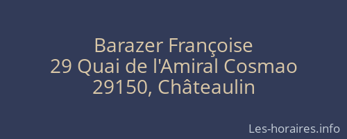 Barazer Françoise