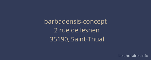 barbadensis-concept