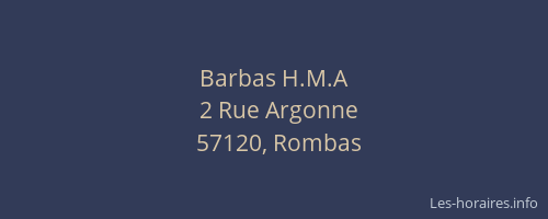 Barbas H.M.A
