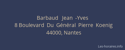 Barbaud   Jean  -Yves