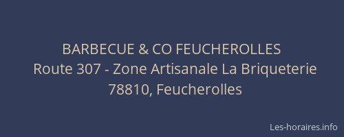 BARBECUE & CO FEUCHEROLLES