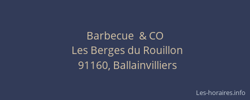 Barbecue  & CO
