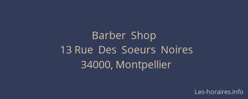 Barber  Shop