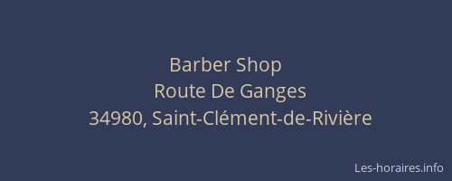 Barber Shop