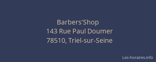 Barbers'Shop