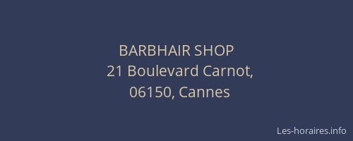BARBHAIR SHOP