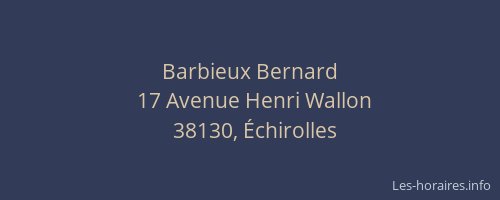 Barbieux Bernard