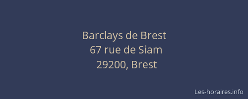 Barclays de Brest