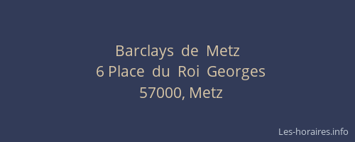 Barclays  de  Metz
