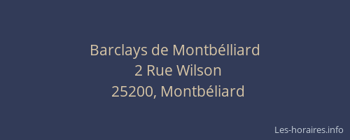 Barclays de Montbélliard