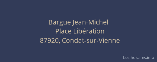 Bargue Jean-Michel