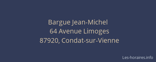 Bargue Jean-Michel