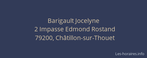 Barigault Jocelyne