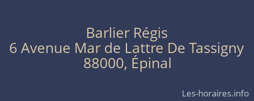 Barlier Régis