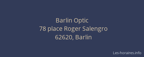 Barlin Optic