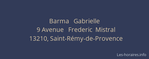 Barma   Gabrielle