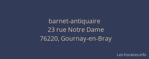 barnet-antiquaire